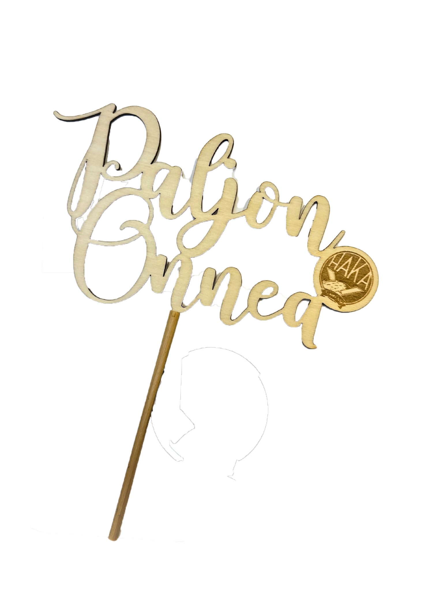 Kakkukoriste Paljon onnea -tekstillä sekä Hakan logolla - Image 4