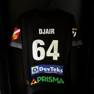 Game Worn -pelipaita Djair Parfitt 2025