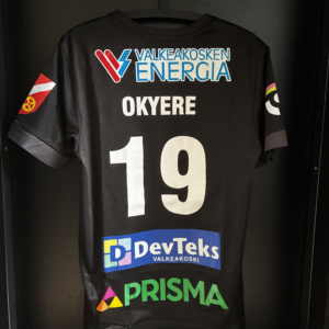 Game Worn -pelipaita Abraham Okyere 2025
