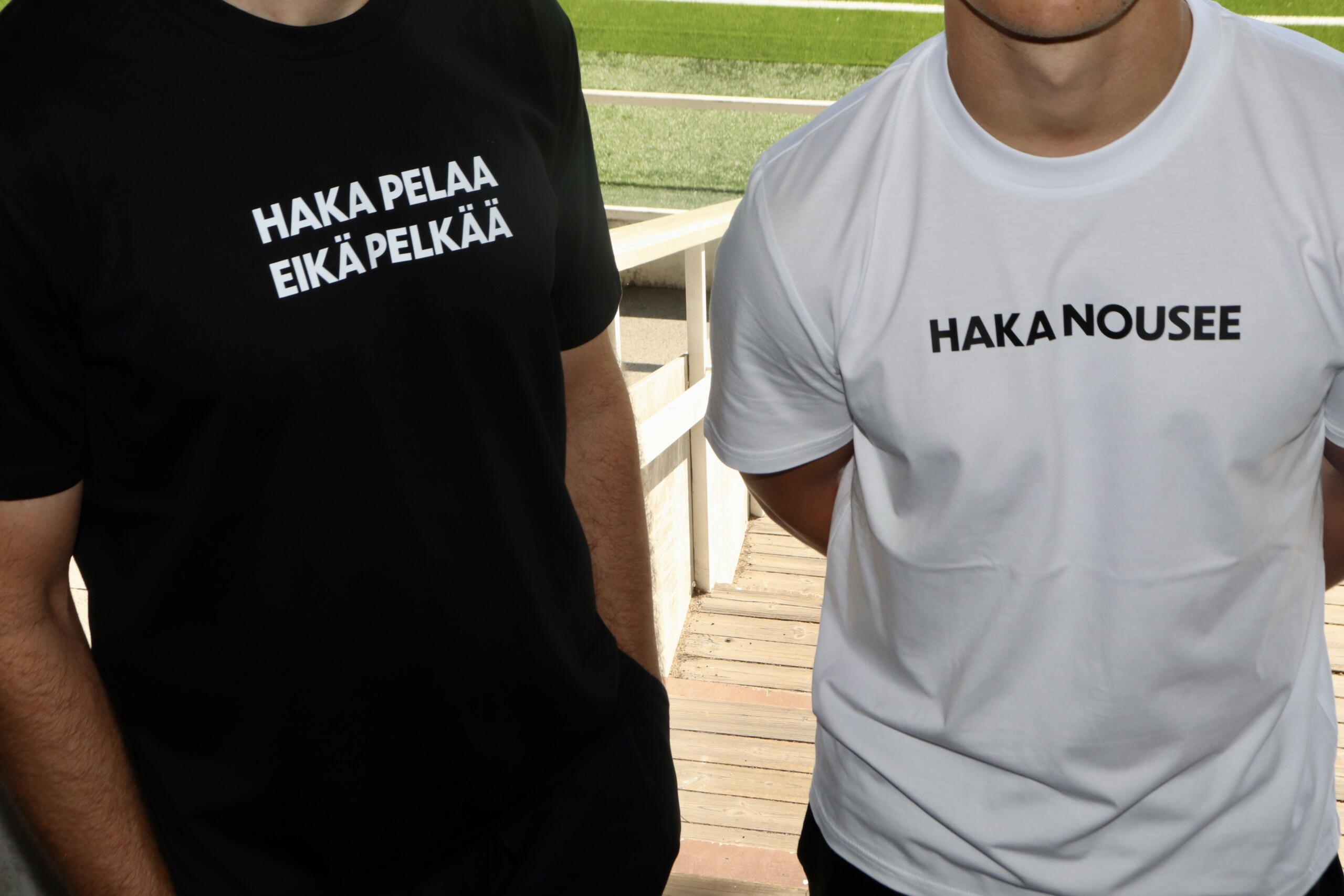 Kannatus t-paita "Haka pelaa eikä pelkää" - Image 3